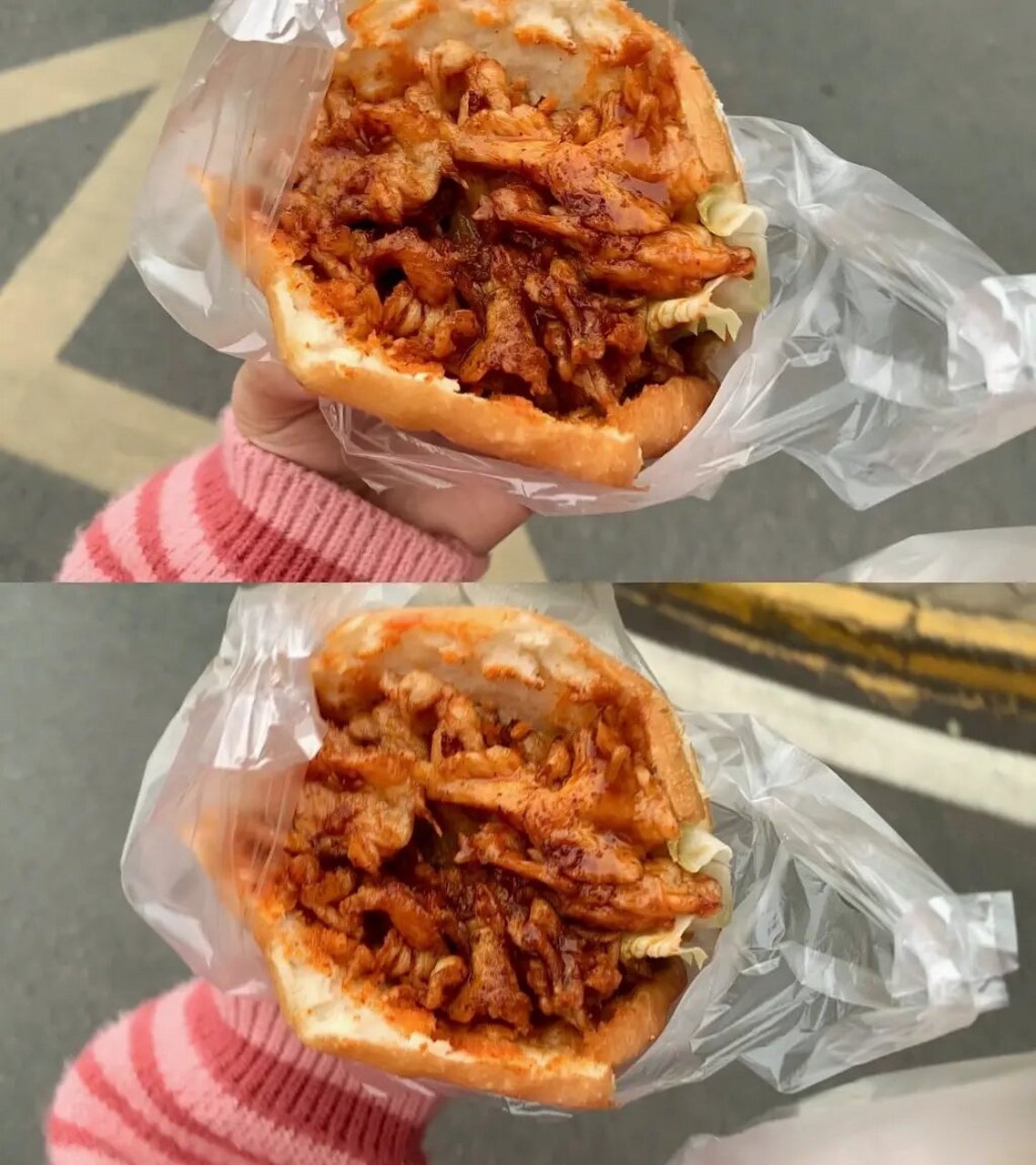 找到了童年的鼎鼎香里脊肉饼 好久好久好久没吃了 也一直没看到这种