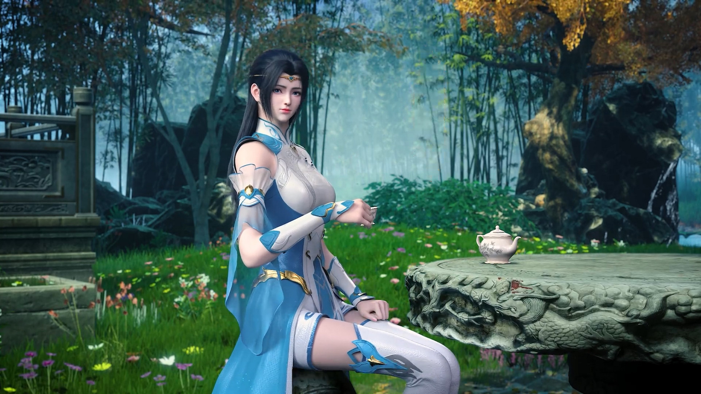 温柔的姐姐,苏萱;刁蛮的妹妹,苏灵儿. 大主宰年番 39