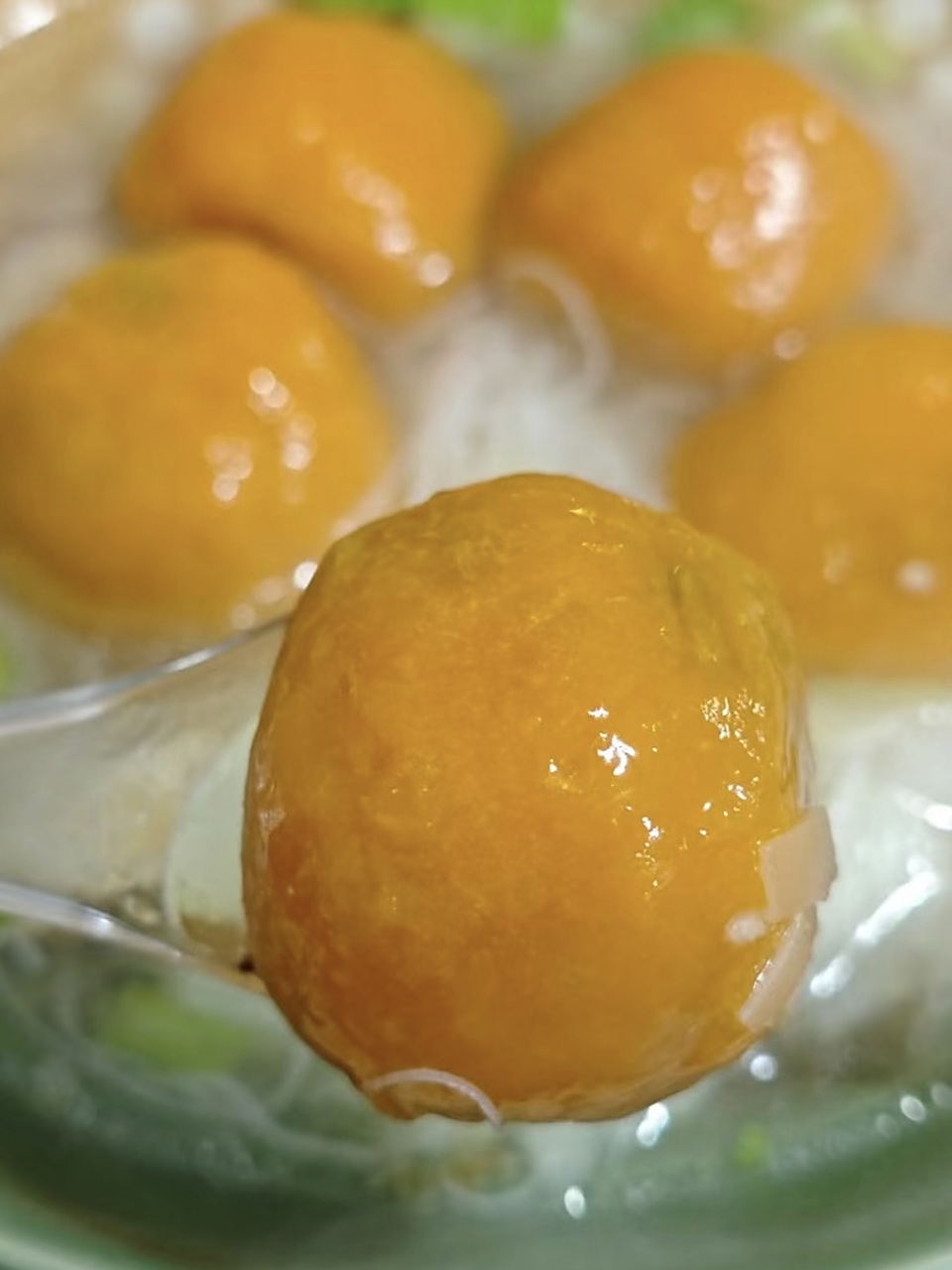 番薯丸在福清十分有名,而其中又以龙田为最,而且番薯丸食用方法多样