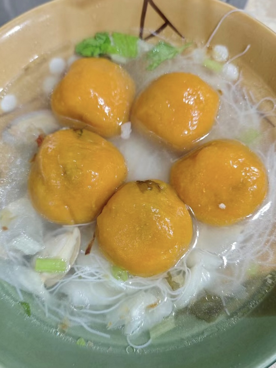 番薯丸在福清十分有名,而其中又以龙田为最,而且番薯丸食用方法多样