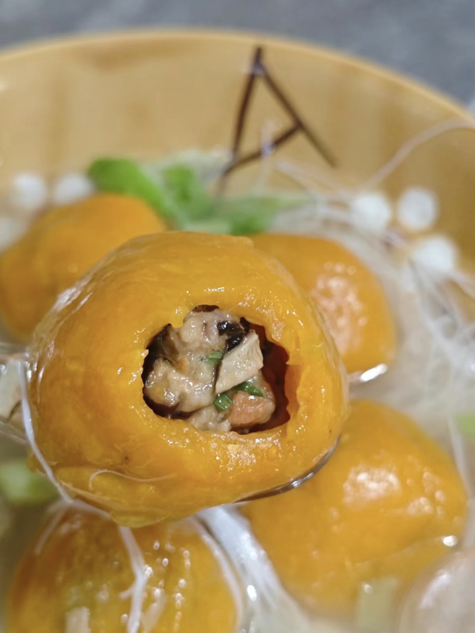 番薯丸在福清十分有名,而其中又以龙田为最,而且番薯丸食用方法多样