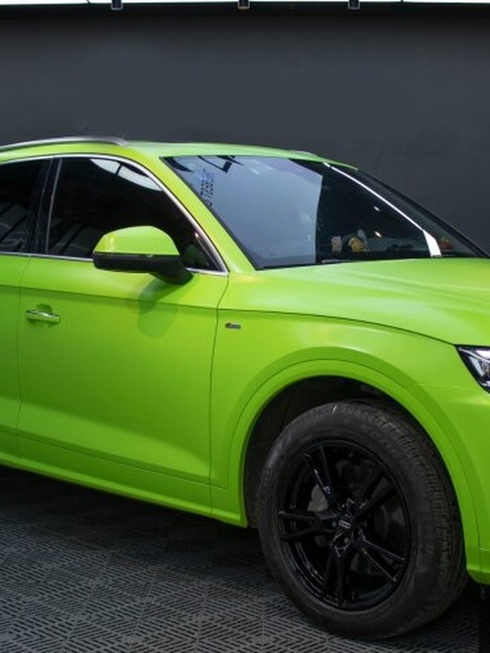 那就来试试这款改色膜消光苹果绿吧!