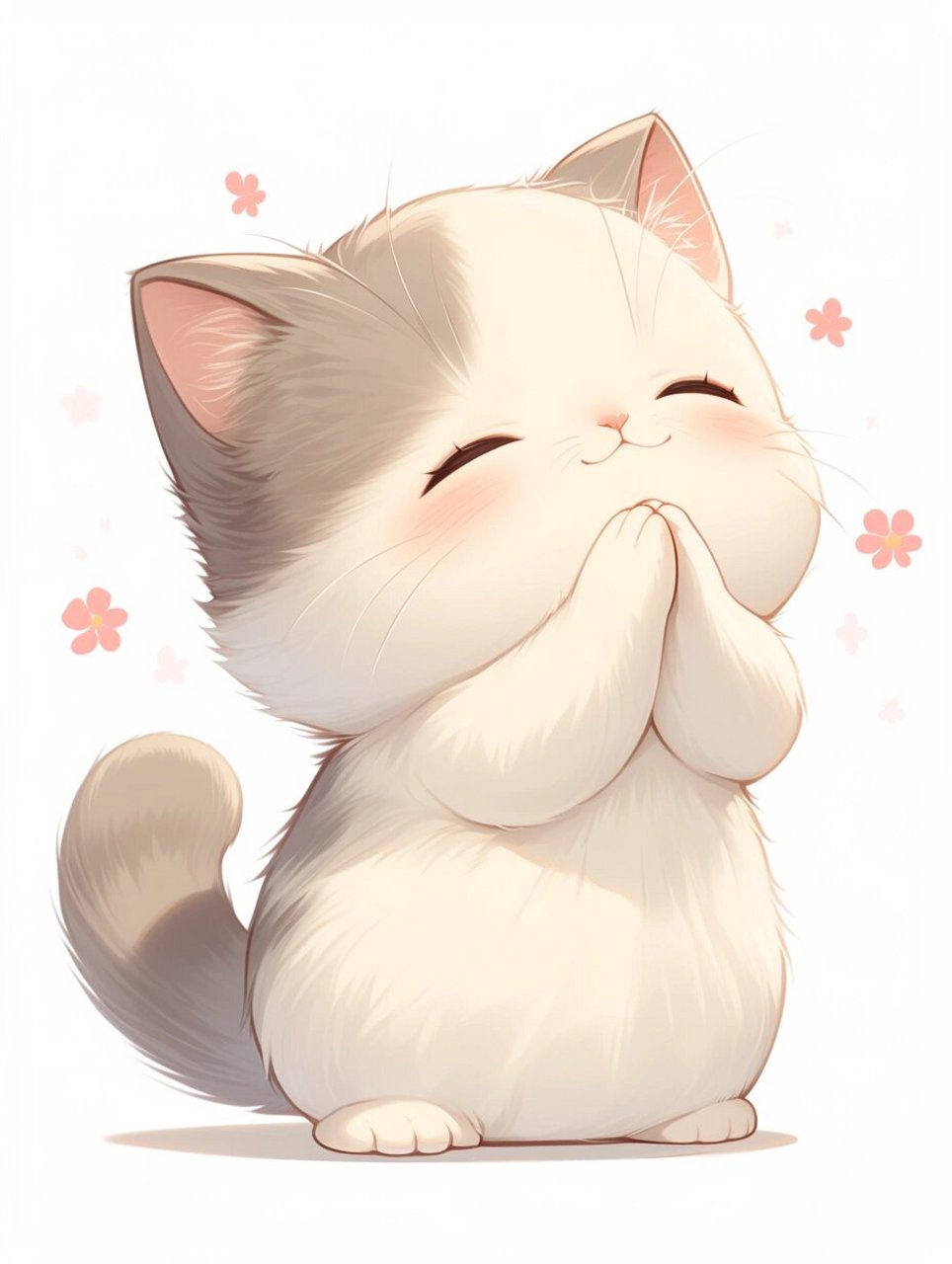 猫猫插画  😻这些猫猫插画简直萌化了我的小心脏!