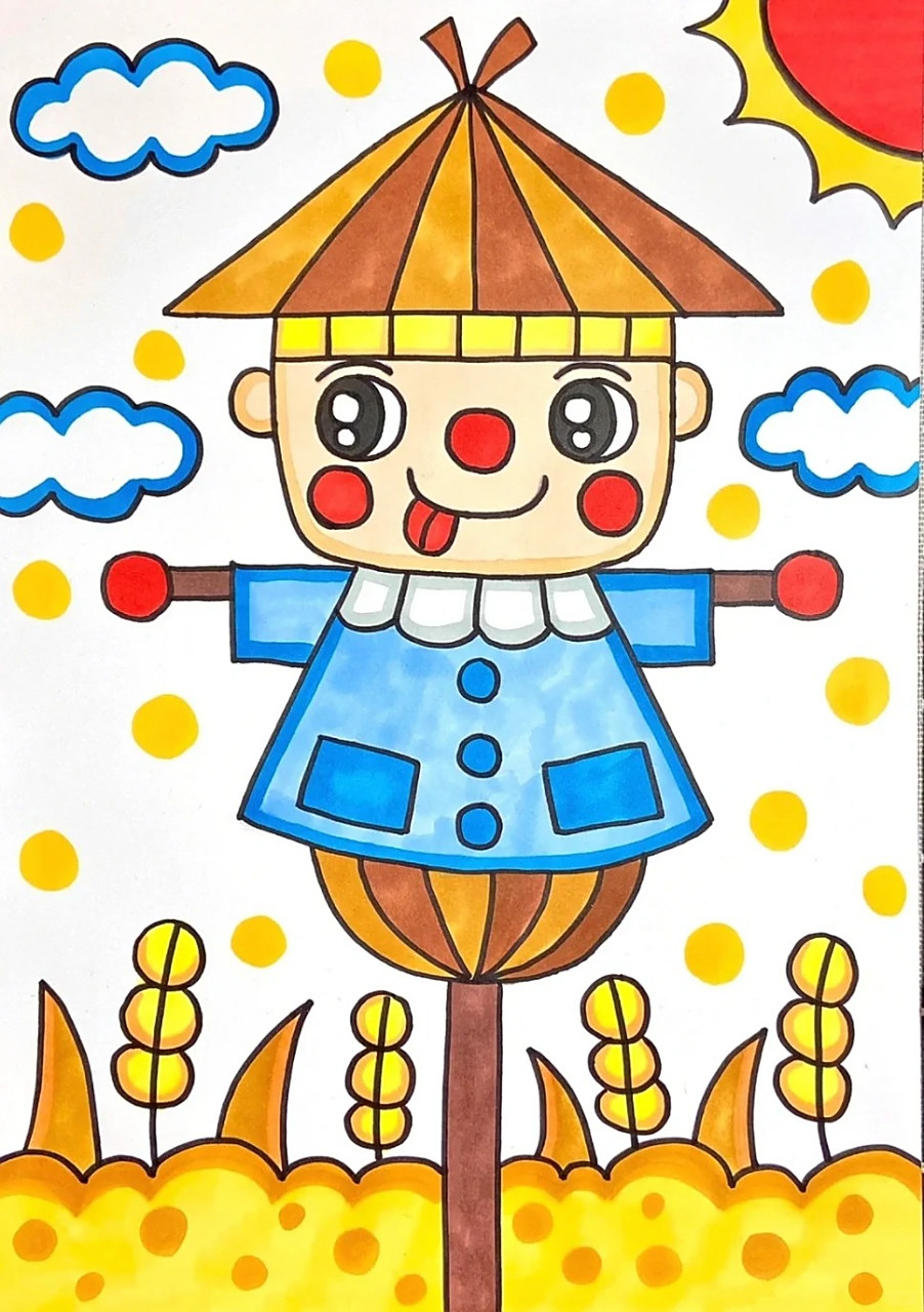 二年级画画大全图片  艺术小天地,二年级专属画集来啦!