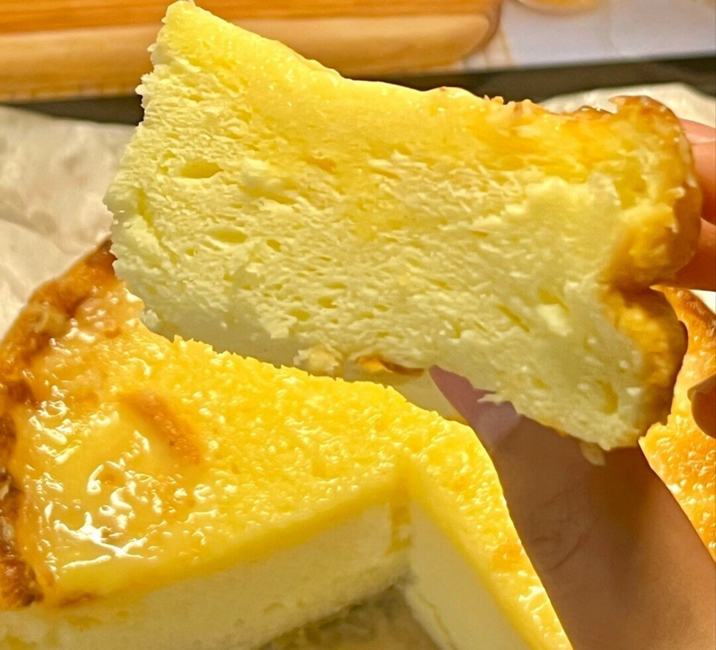 黄金岩烧乳酪蛋糕90|||阳光明媚好好吃早餐 岩烧乳酪小蛋糕.