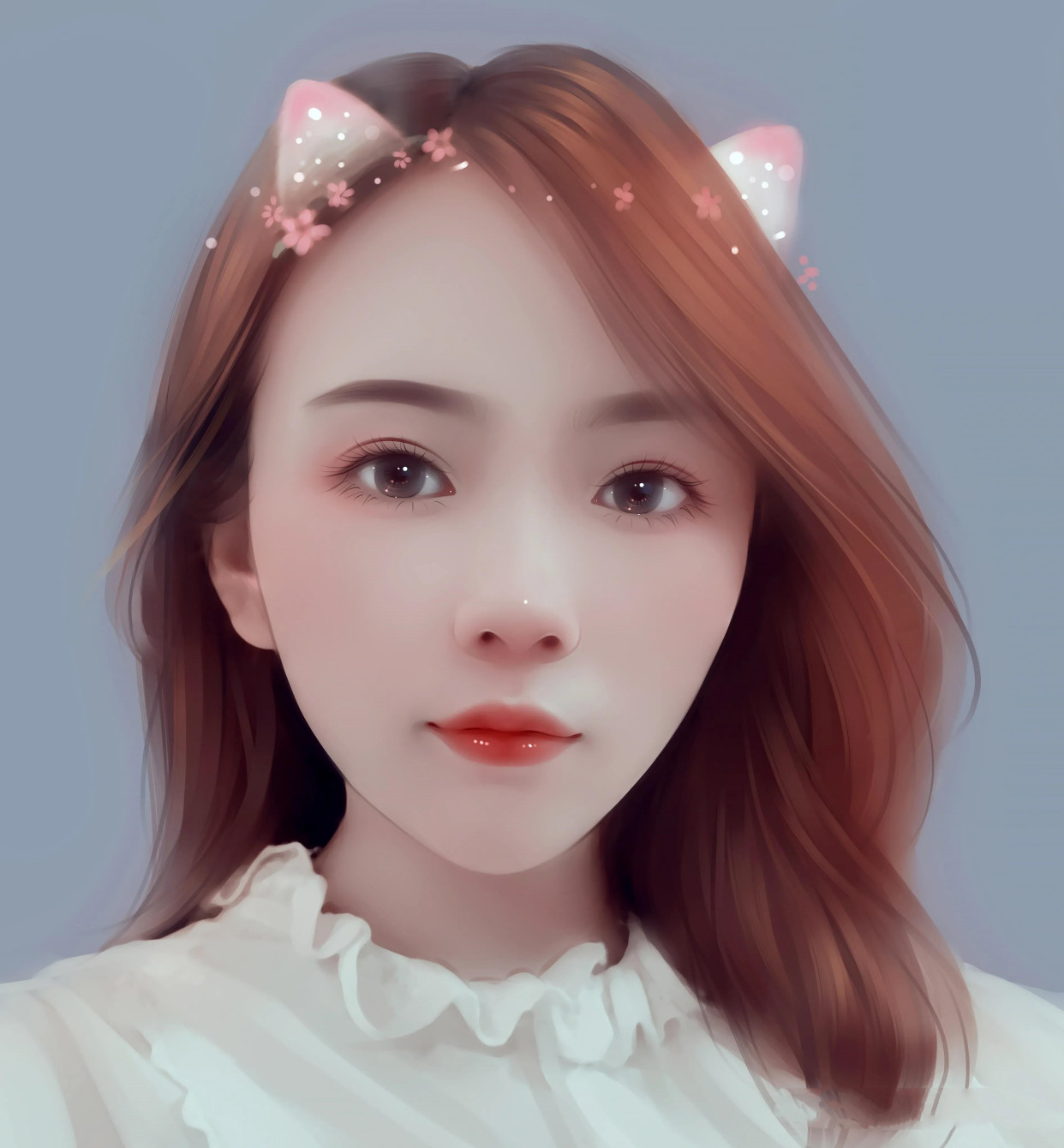 女生头像慵懒偏冷淡风,适合40岁女人的微信头像