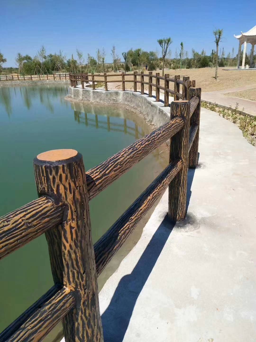 榆林仿木护栏施工厂家