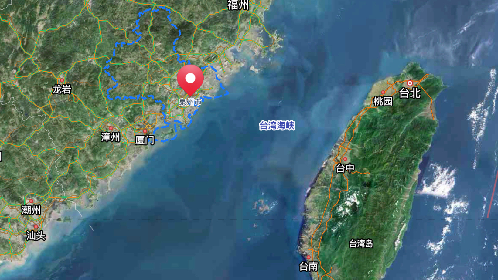 地理位置:泉州市位于中国东南沿海的福建省,是福建省三大中心城市之一