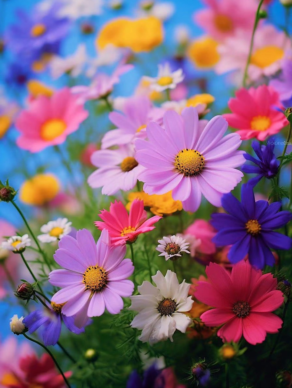 漂亮的小花花各式各样,开得正繁茂,大家都是到它们叫啥名字吗?