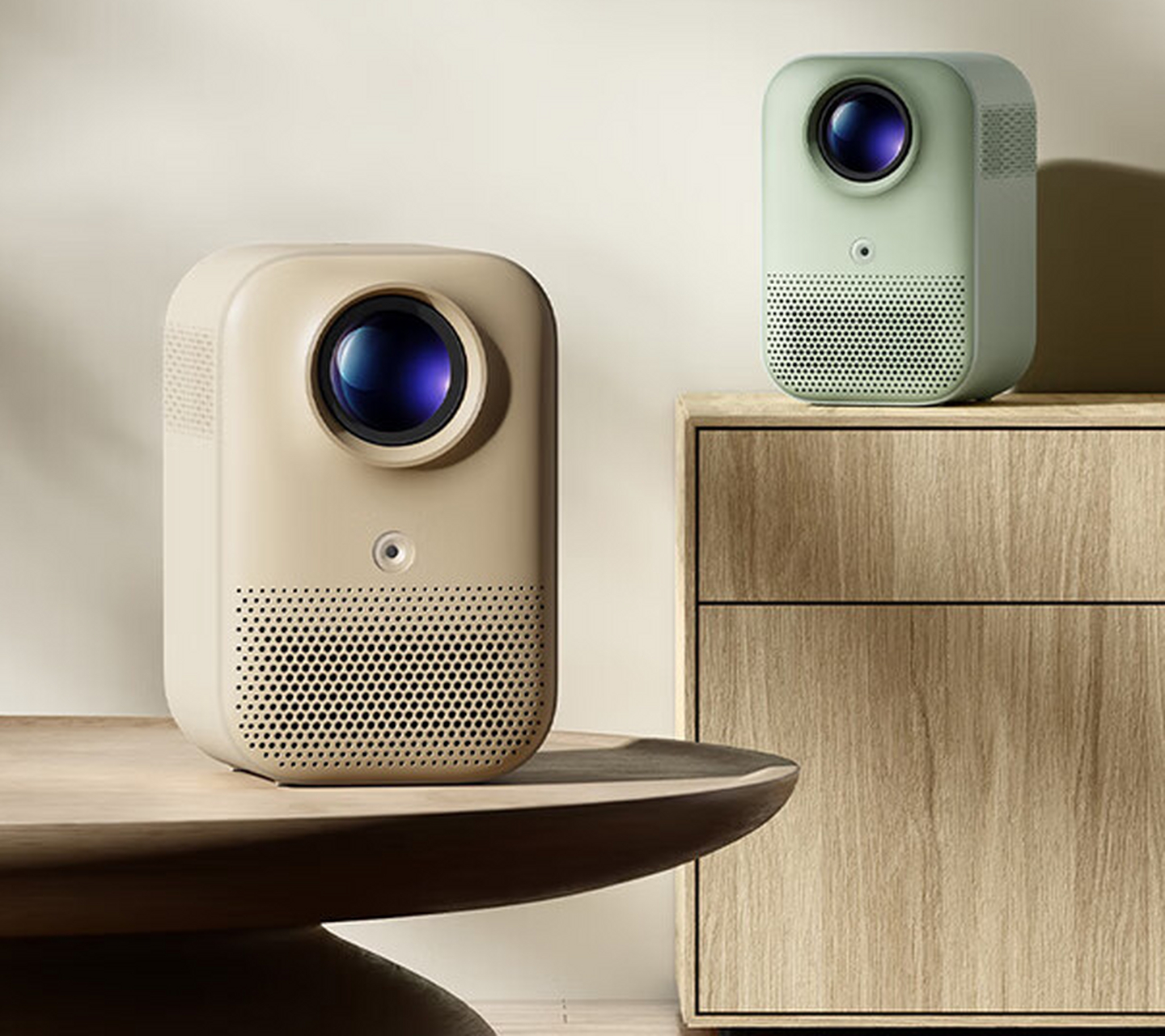 小米智能投影仪,让你享受家庭影院般的体验.