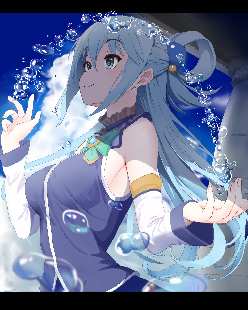 阿库娅(为美好的世界献上祝福!)#二次元#  画师:gibun(ギブン)