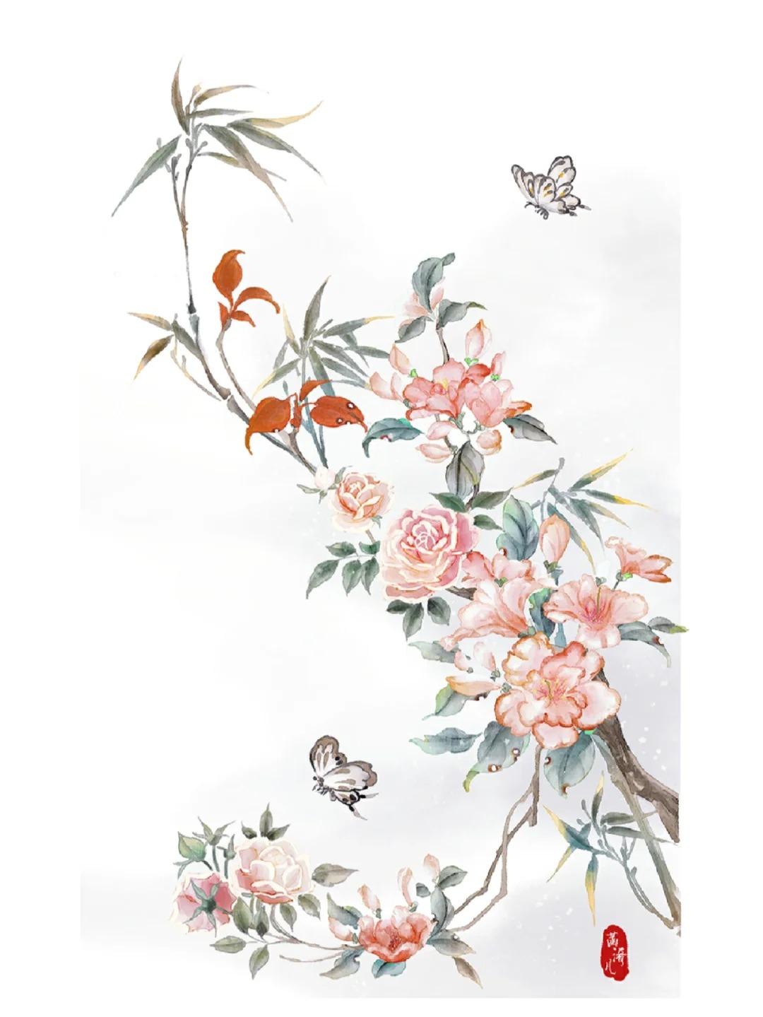 【04】闹花深处层楼,画帘半卷东风软.春归翠陌,平莎茸嫩,垂杨金浅.