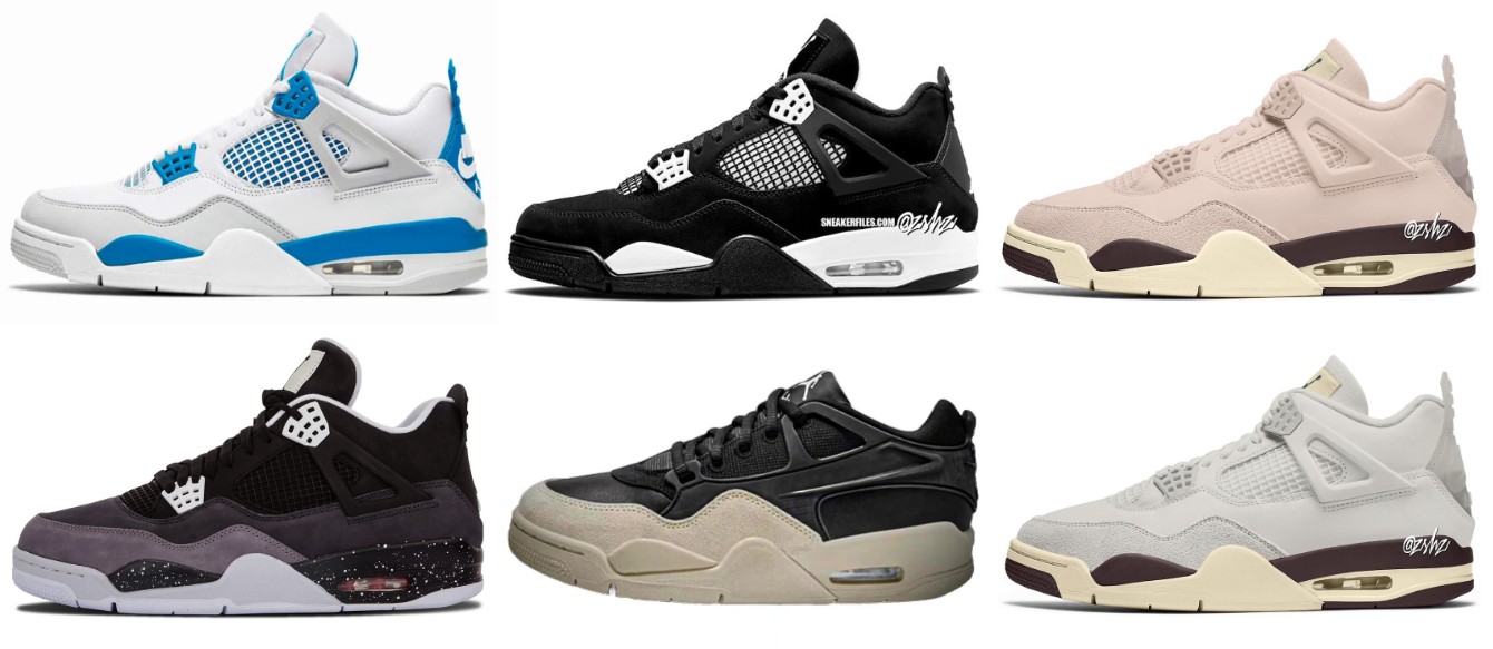 aj4今年复刻真不少这些经典配色哪些是你的出必入