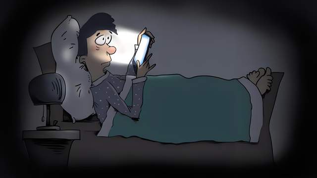 从今天开始,请提早关机1小时!熬夜刷手机小心"青光眼"盯上你