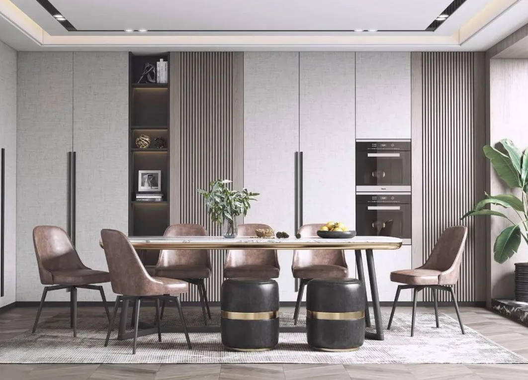 过道中心有根梁,吊顶该怎么设计?