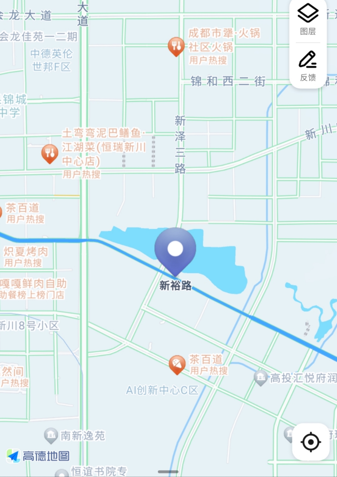 成都高新区新川之心公园改造提升