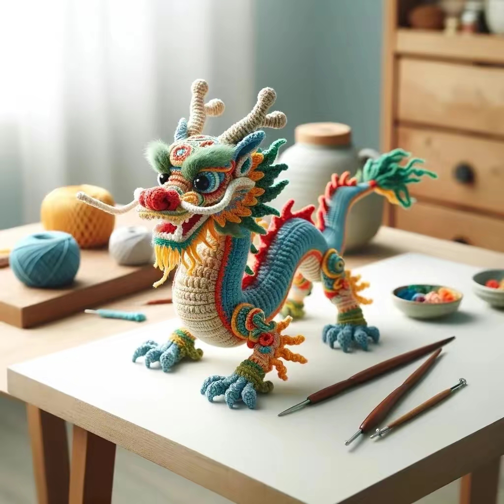 钩针编织龙:二月二,龙抬头
