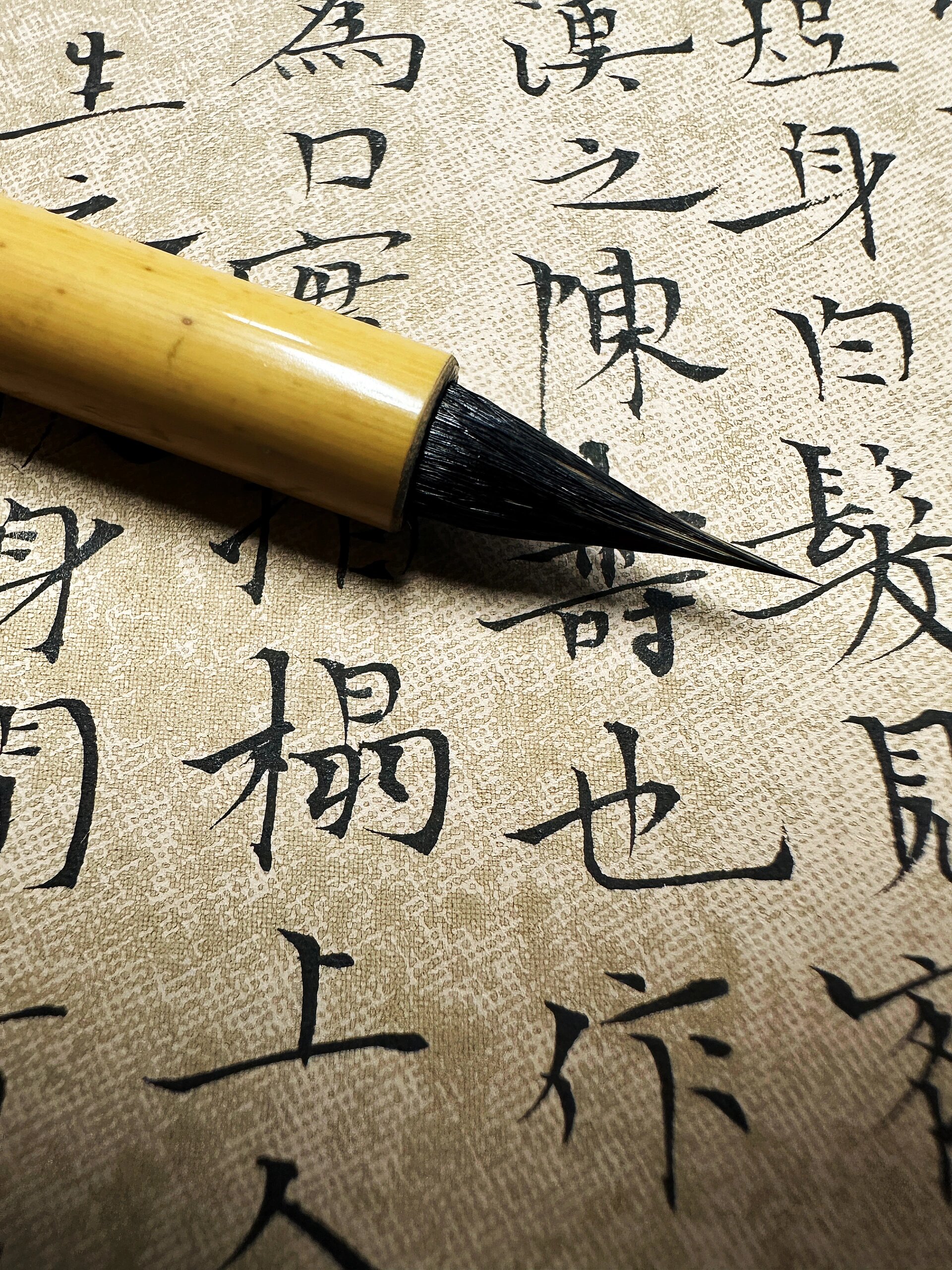 只要不停产会回购到老的小楷笔