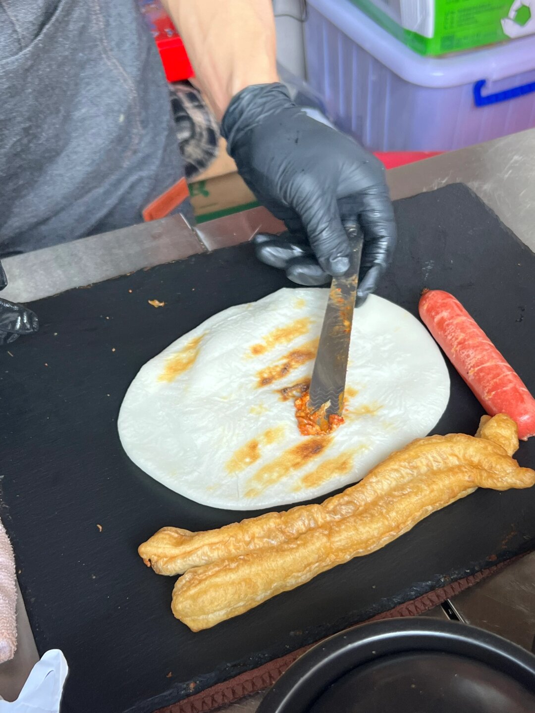 而这家烧饵块店真的是做大做强了