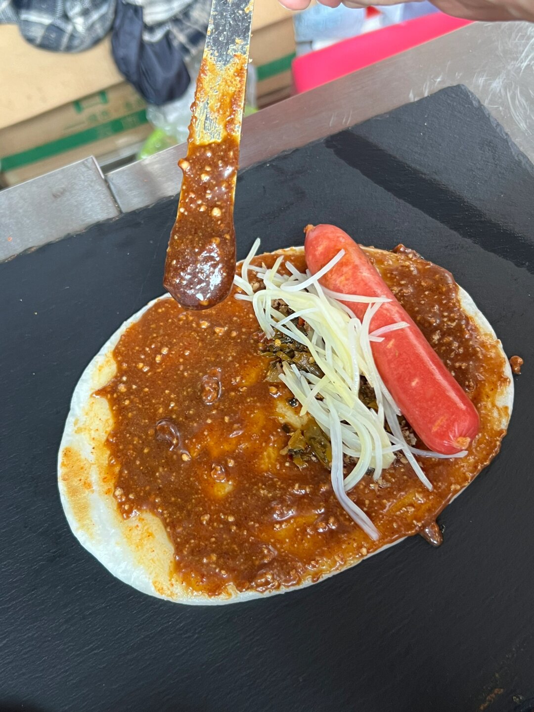 而这家烧饵块店真的是做大做强了