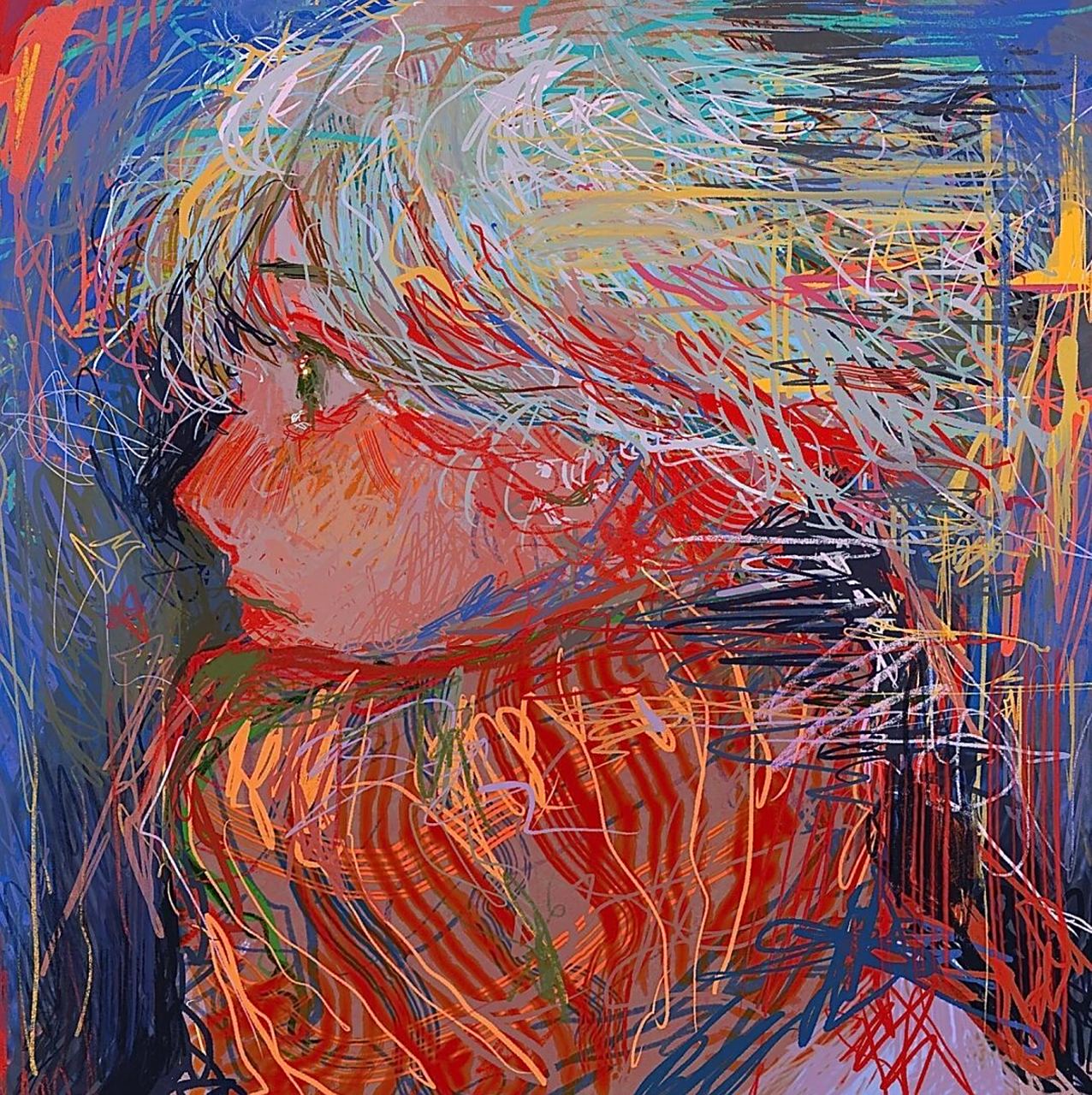 96浓烈凌乱的画风96(下)  99接上篇,今天我来分享一些更浓烈,更