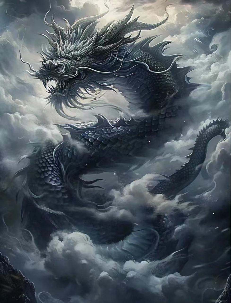 真龙图片02霸气93  龙腾虎跃威武显95神龙飞天世间珠  94神龙