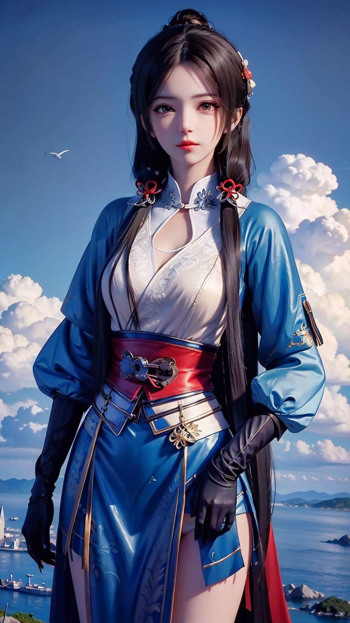 国漫女神|《元龙》宋嫣ai高清手机壁纸:不顾父亲反对,暗中给王胜下药