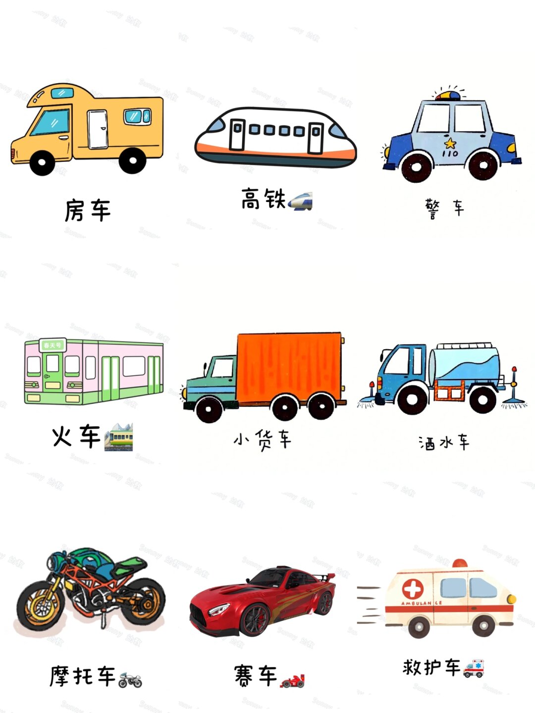 卡通车车|大合集 07050906.@灵涵汽车推荐的动态