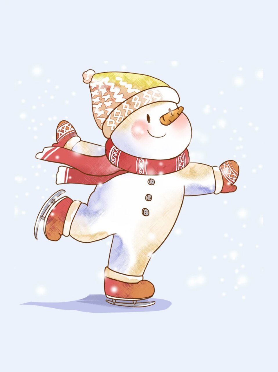 堆雪人插画免抠png素材  小伙伴们,你们是不是也超级期待冬天的到来呀