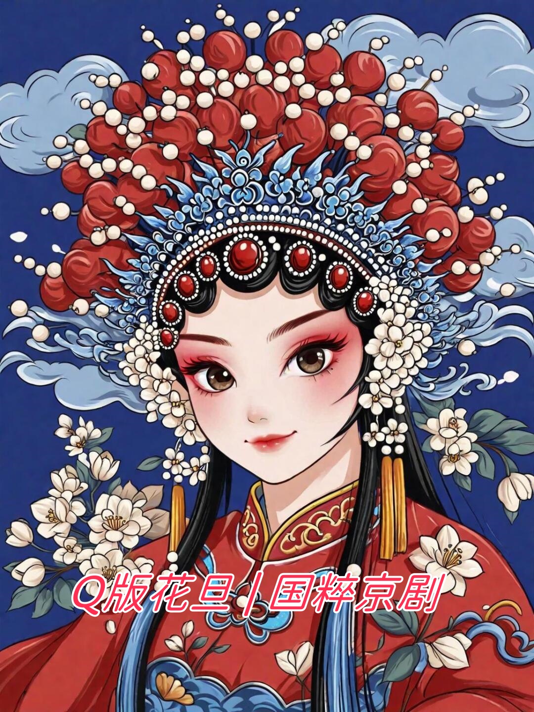 q版花旦 | 国粹京剧 91.@小茜文化分享的动态