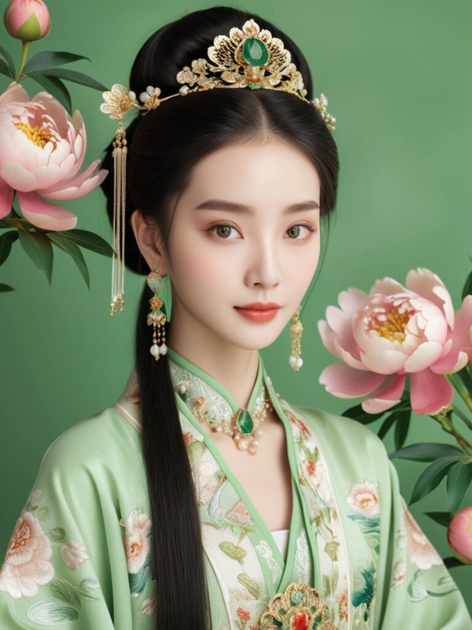 94仔细研究了古代女子的妆容特点,挑选了一系列适合古风的化妆品.
