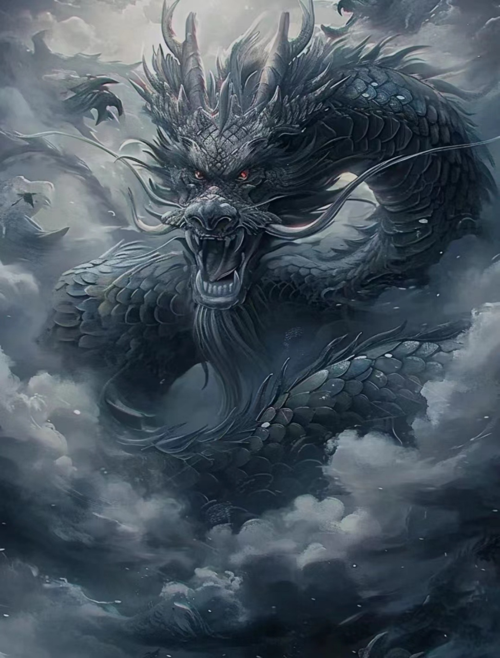 真龙图片02霸气93  龙腾虎跃威武显95神龙飞天世间珠  94神龙