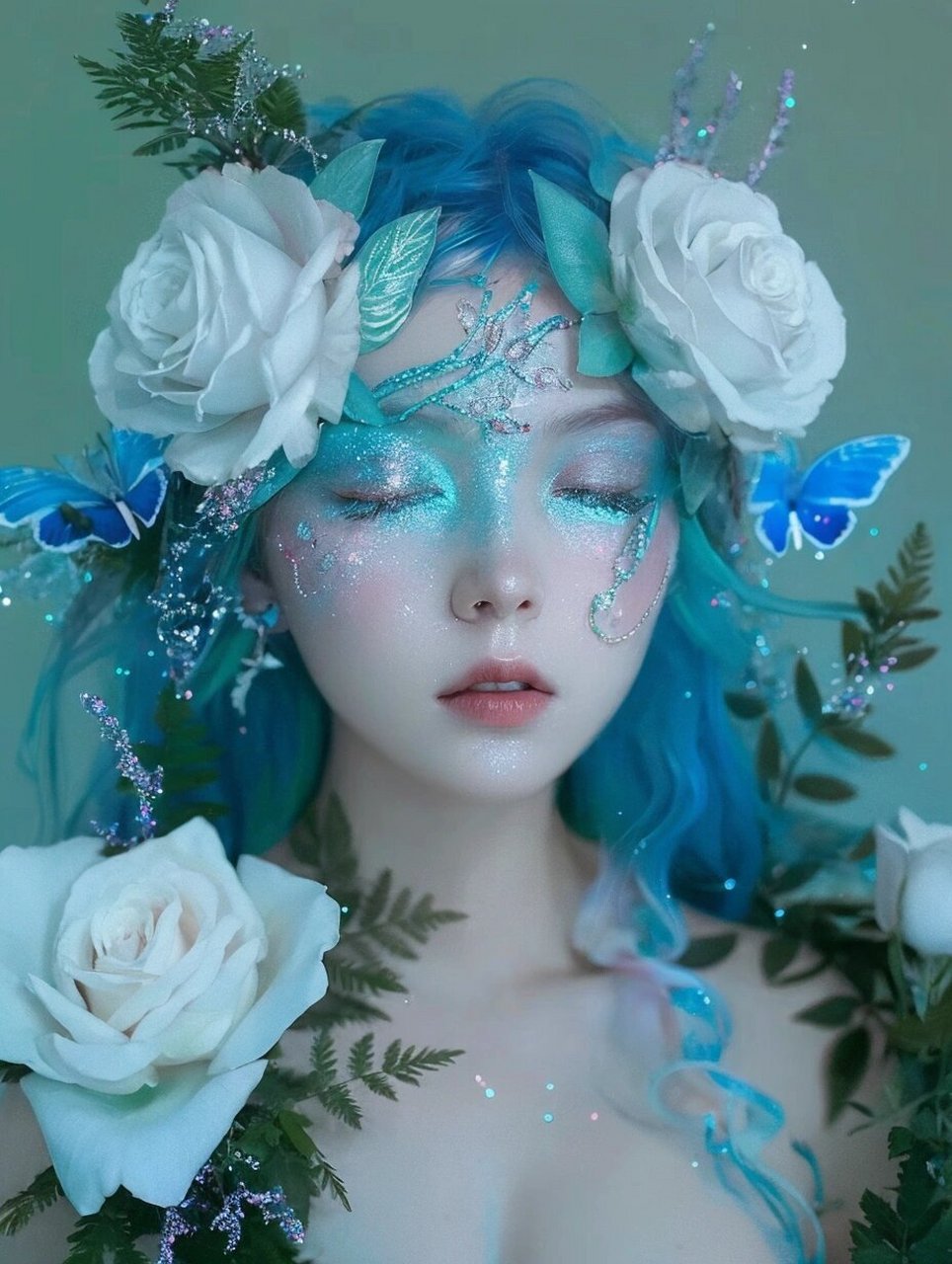 破碎感创意妆面  92破碎感创意妆面,真的让我惊艳到不行!