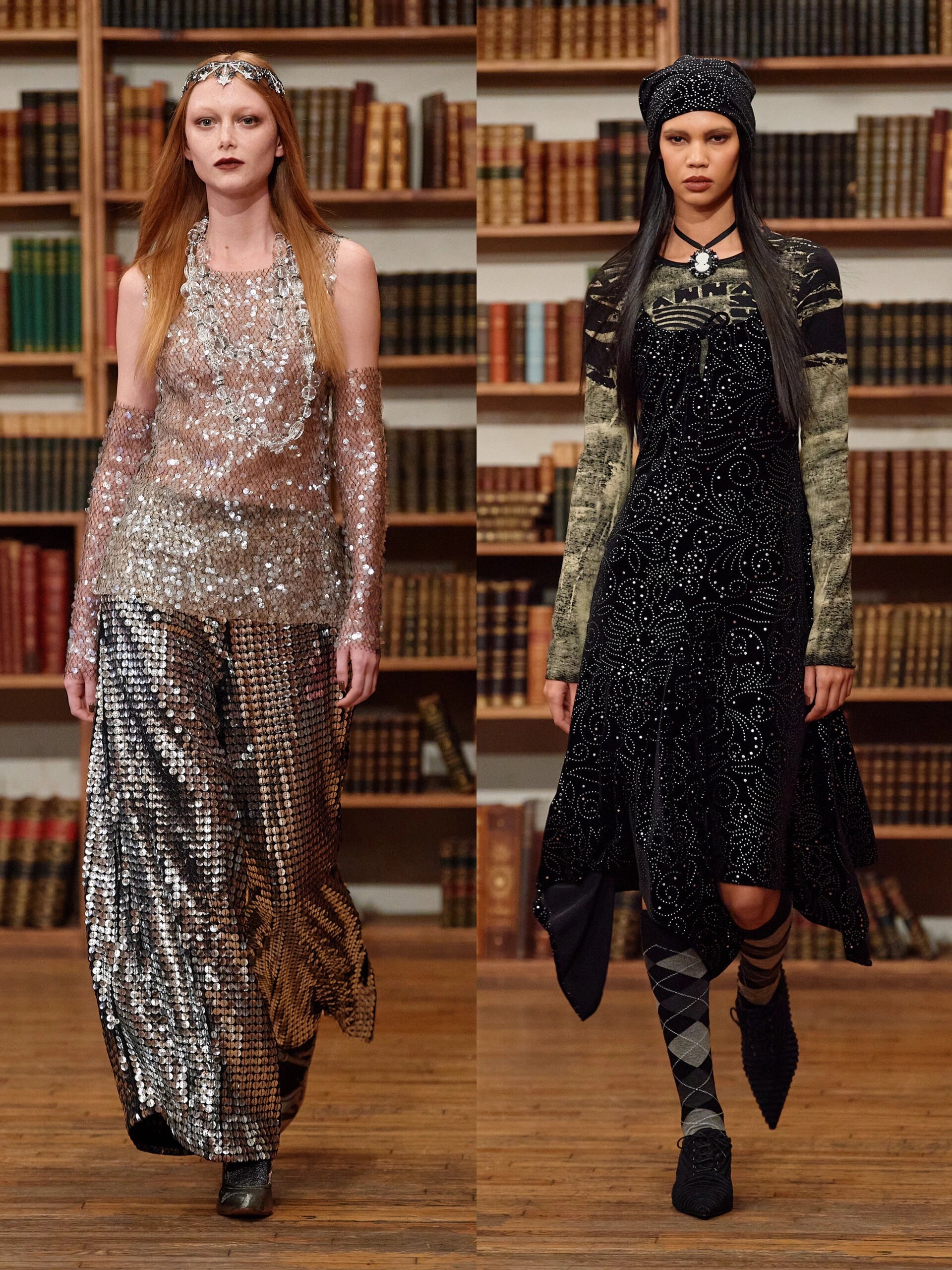 anna sui 是一位华裔设计师,她的设计风格以浪漫,复古和异国情调