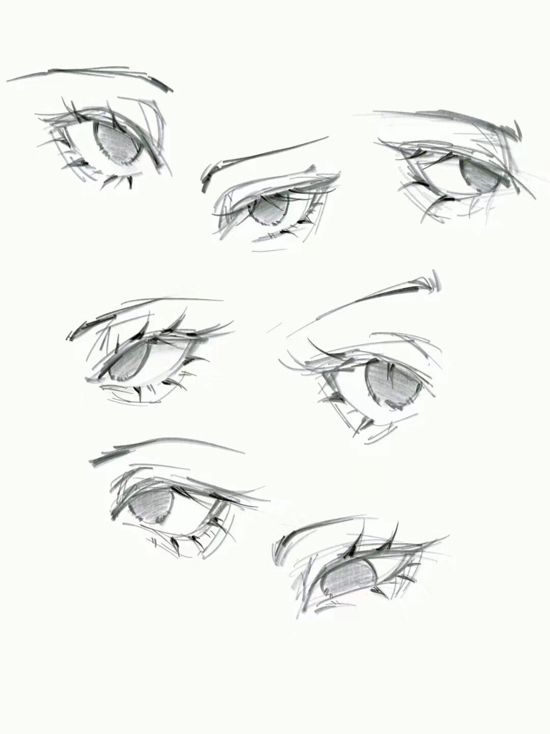 高质量男女眼睛素材合集