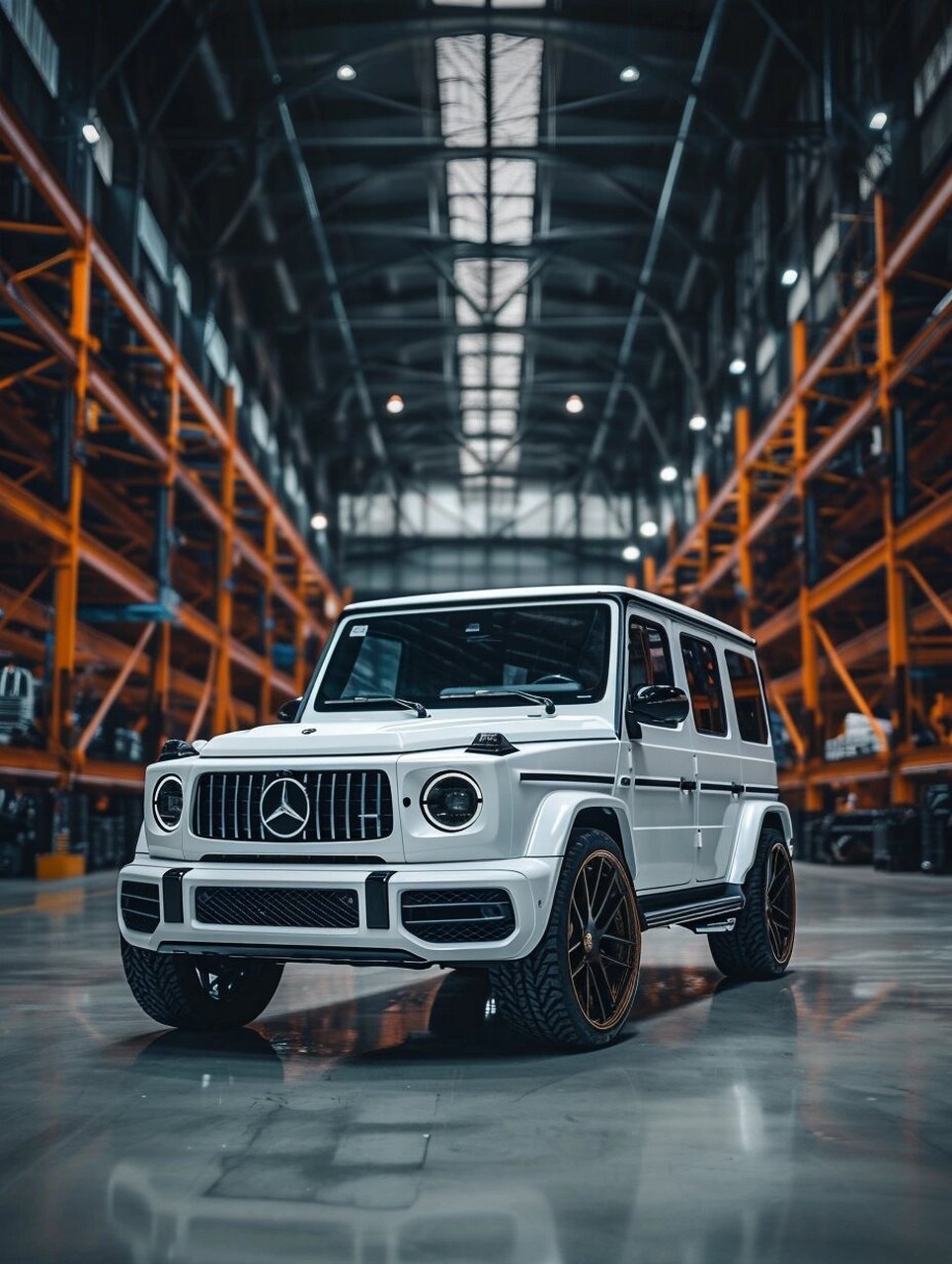 大g奔驰图片  有消息表示g500即将更换成3.