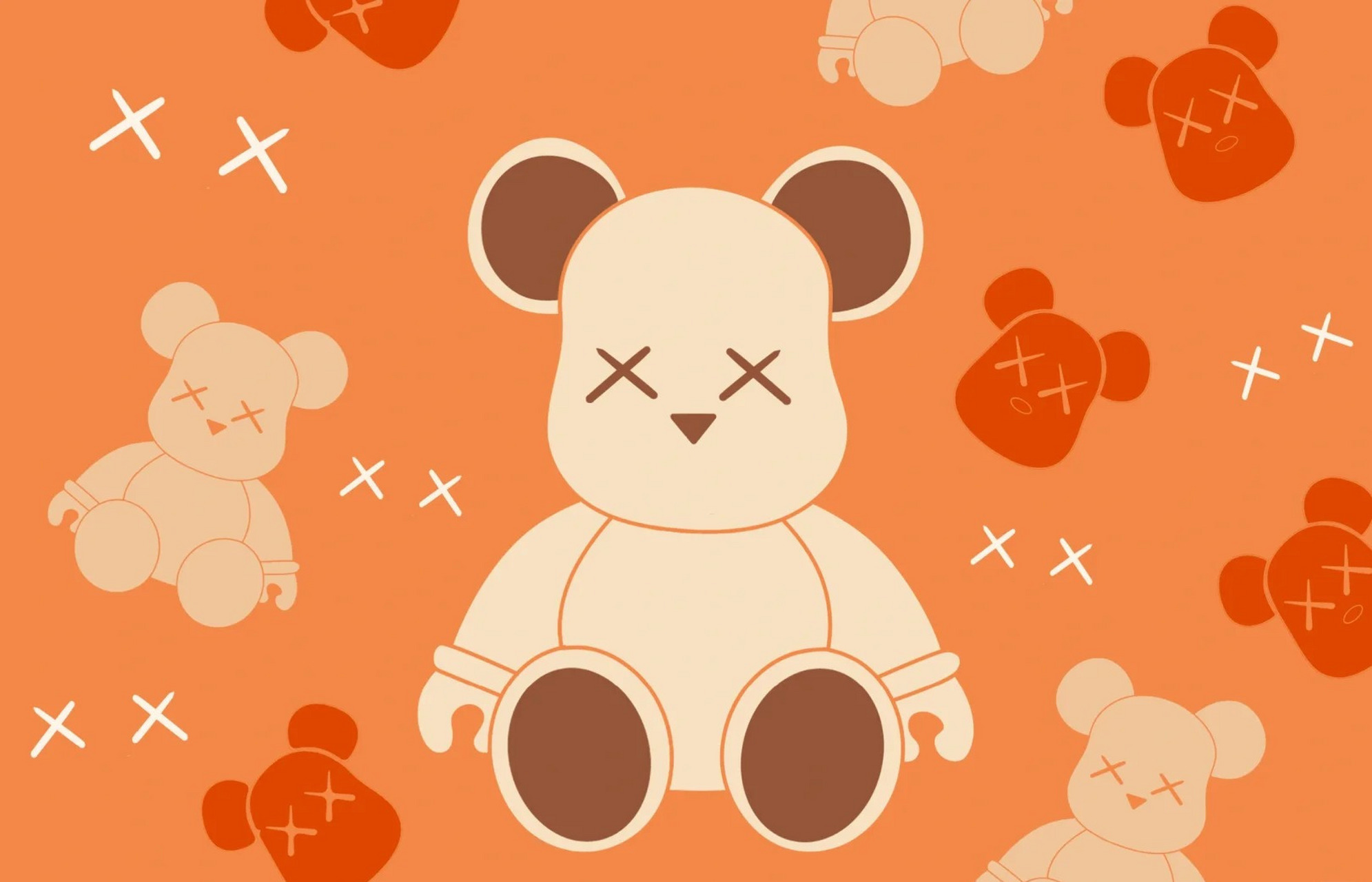 一早起来刷朋友圈,就看到好友分享了一张暴力熊的图片.