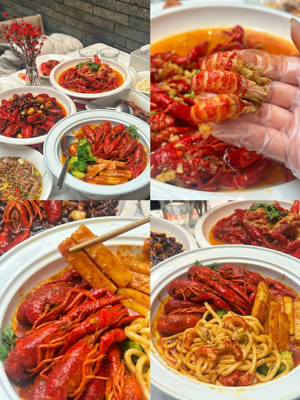 平时我最爱吃麻辣和蒜蓉口味的,胡大的小龙虾个头饱满,又新鲜,怎么