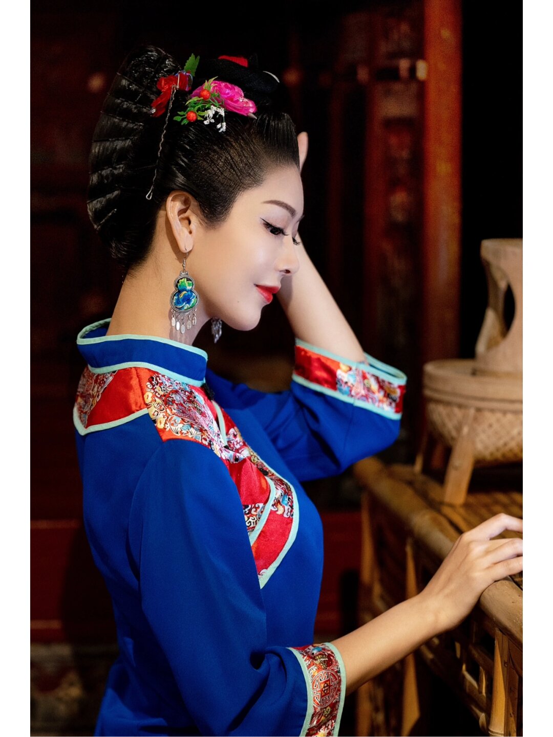 青丝缆竖髻帆领略莆田最古老的发髻之美