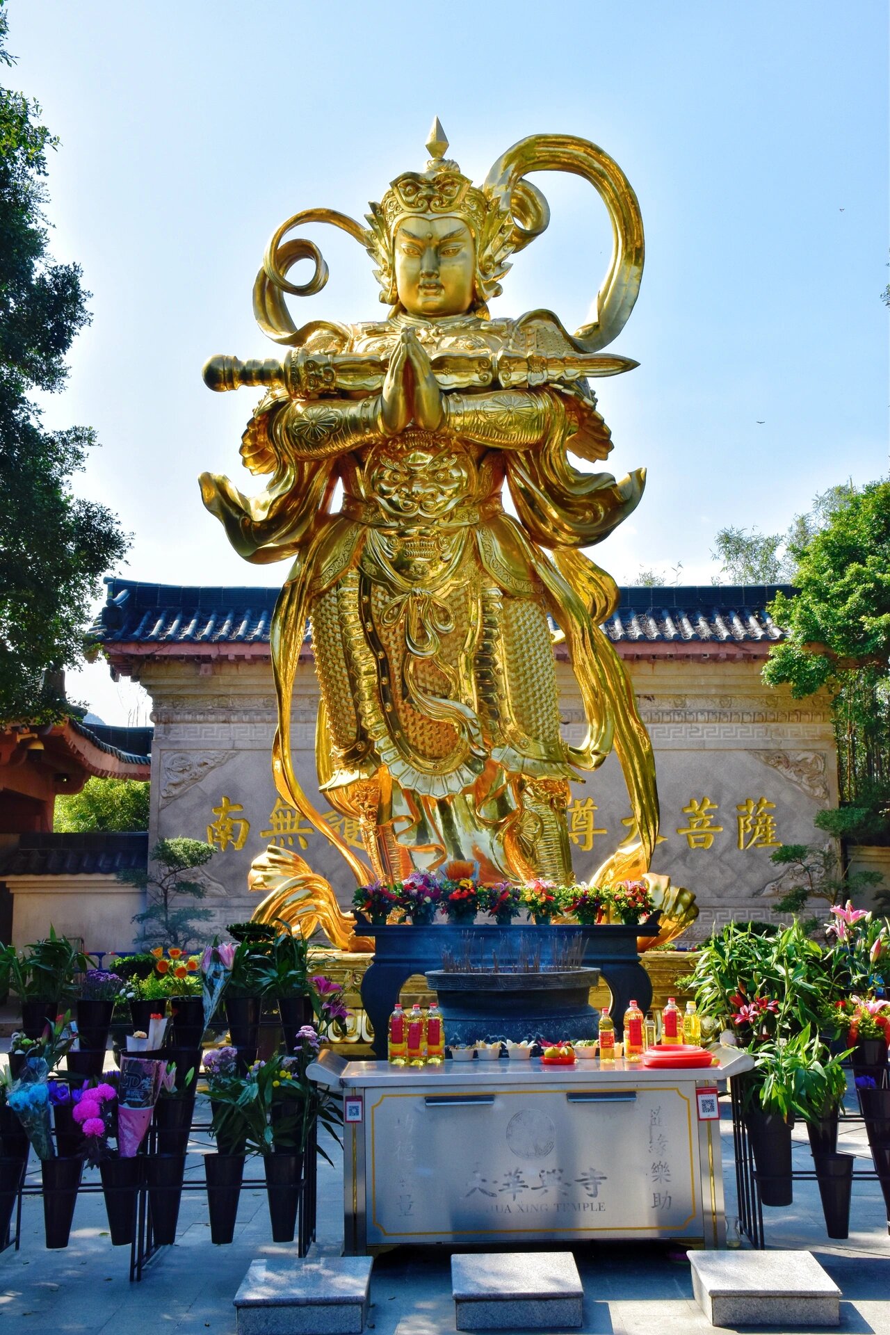 深圳大华兴寺,罕见的四面观音像,隐藏着一段鲜为人知的神秘传说