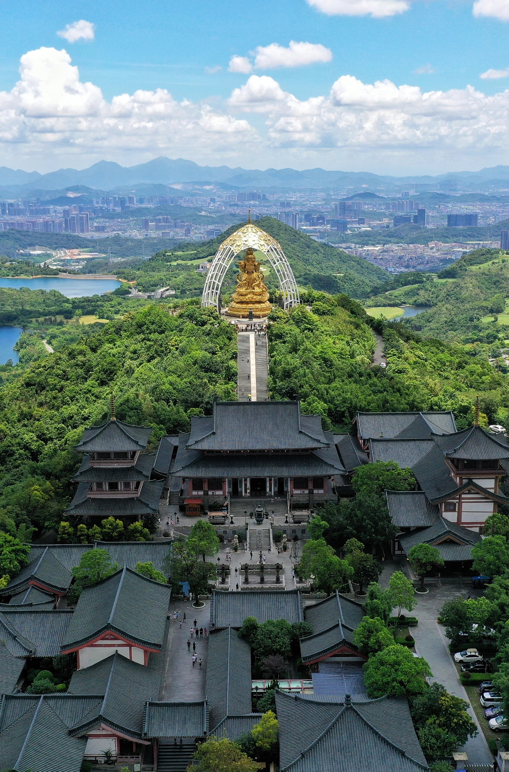 深圳大华兴寺,罕见的四面观音像,隐藏着一段鲜为人知的神秘传说