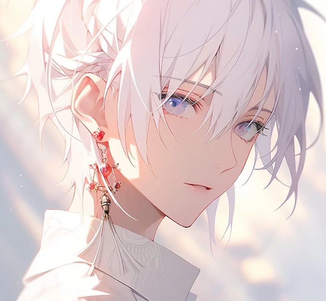 动漫男头 | 少年迎风而来,宛如千树花开