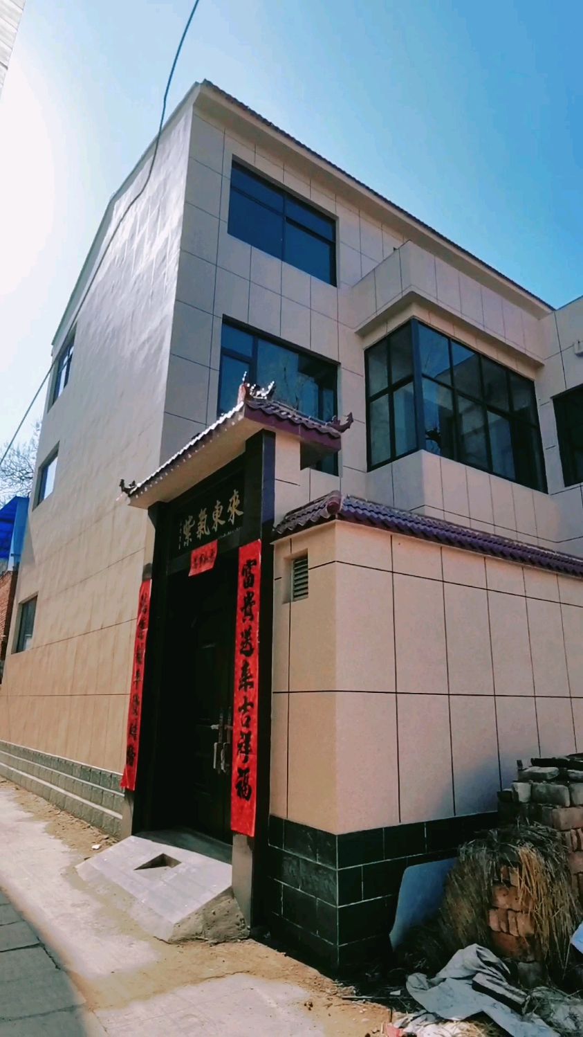 自建房屋紫气东来,别样乡村风情等你领略