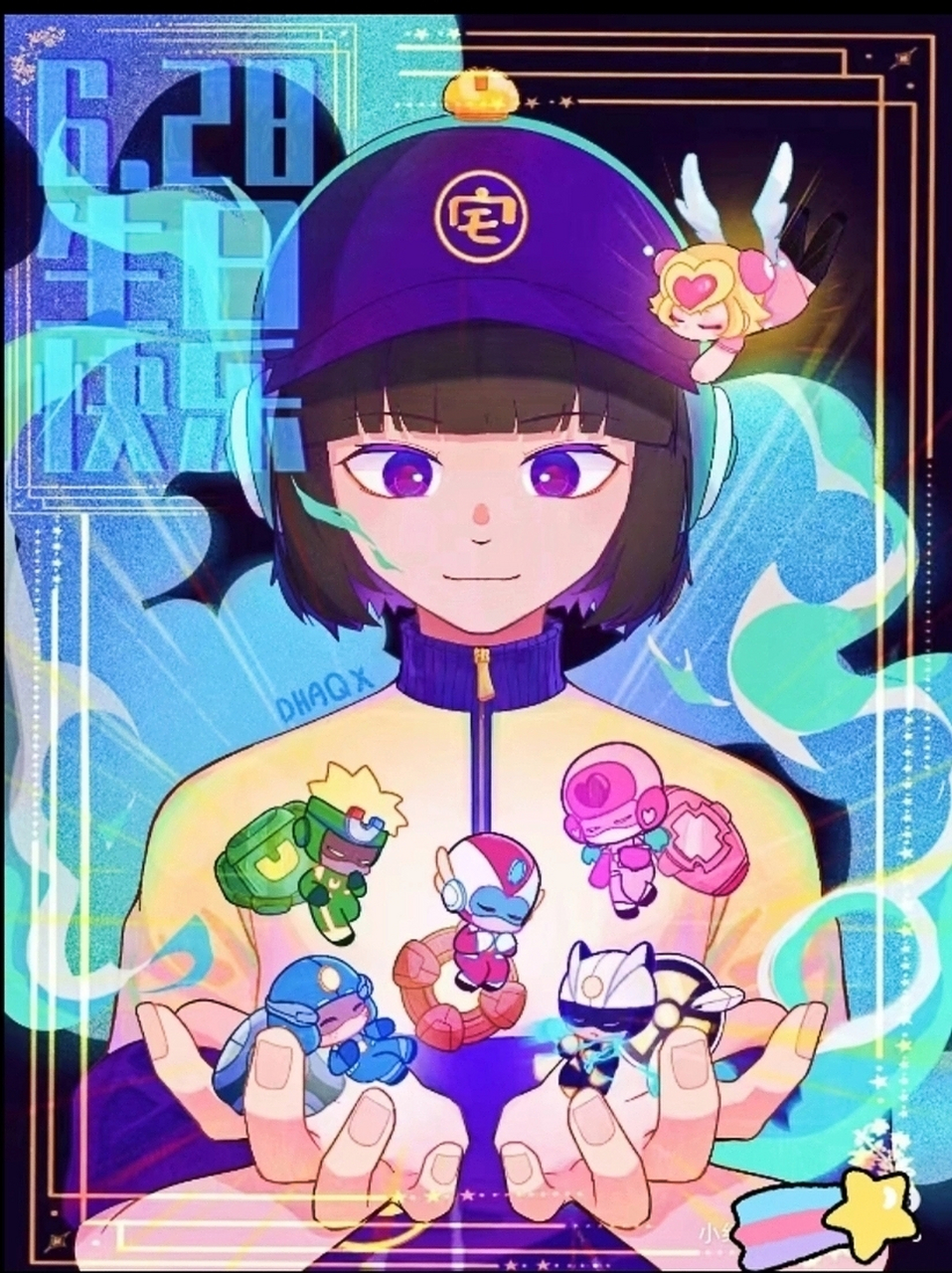 宅博士的五个超人小宝贝