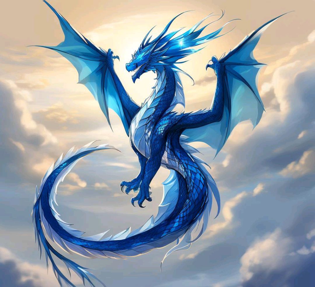 龙类百科"蓝宝石龙"