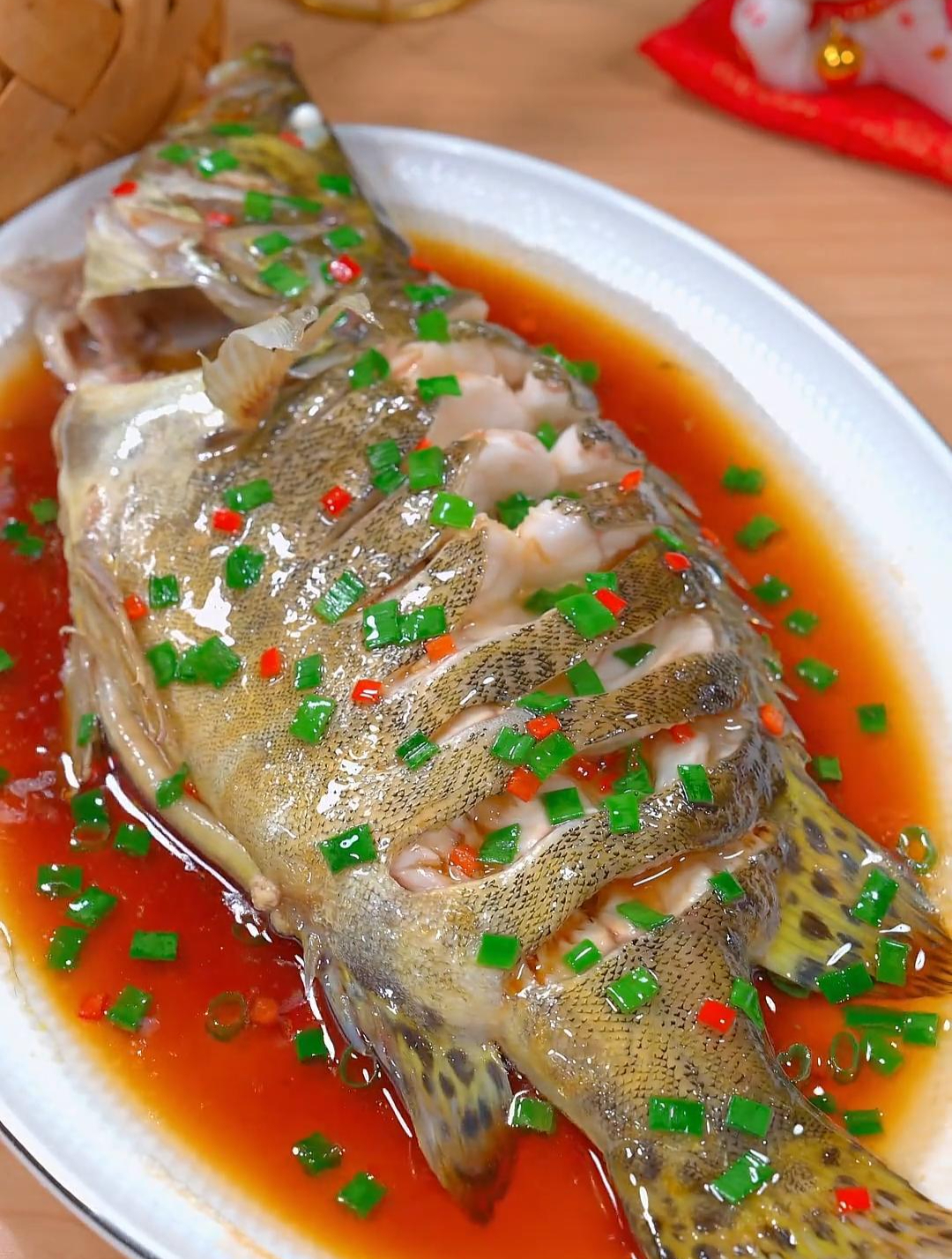 清蒸桂鱼肉质鲜嫩