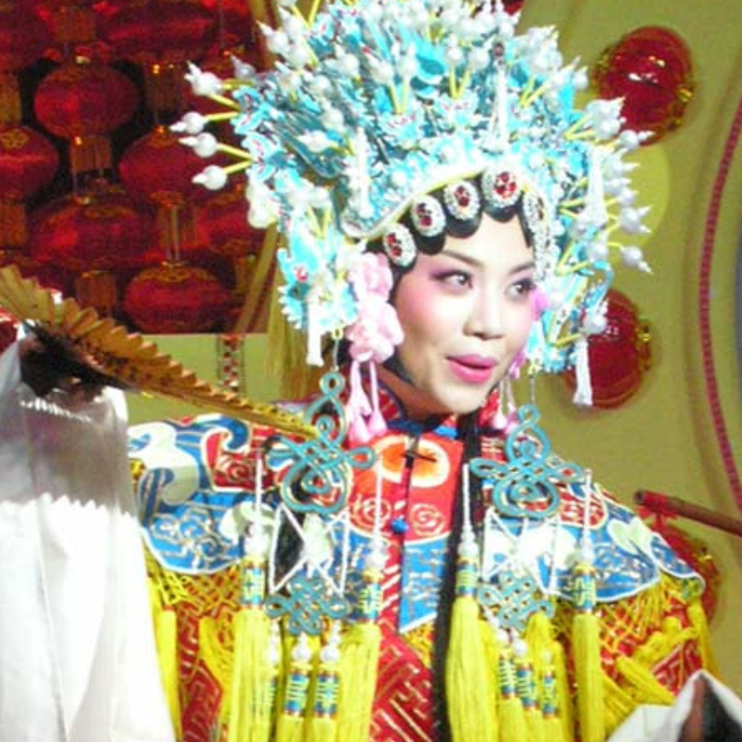 也不知道是哪句话打动了张家母亲,张也在湖南省艺术学校花鼓科的戏曲