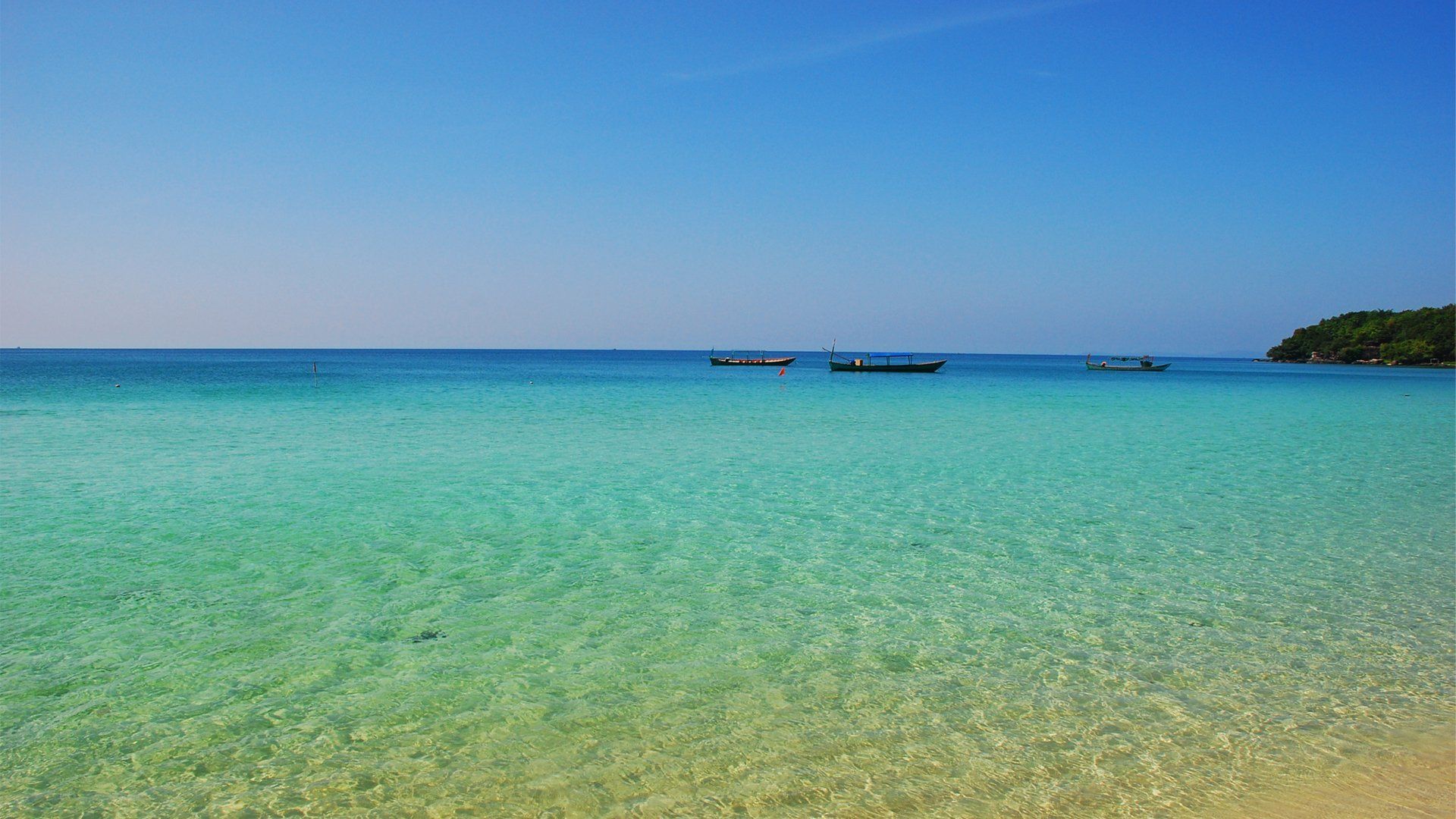 柬埔寨七星海奇迹:探索奶粉沙滩与玻璃海水的秘密