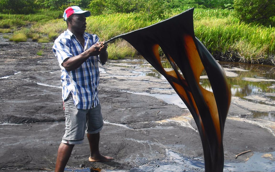 全球最大的沥青湖:即使日采百吨,200年亦取之不竭