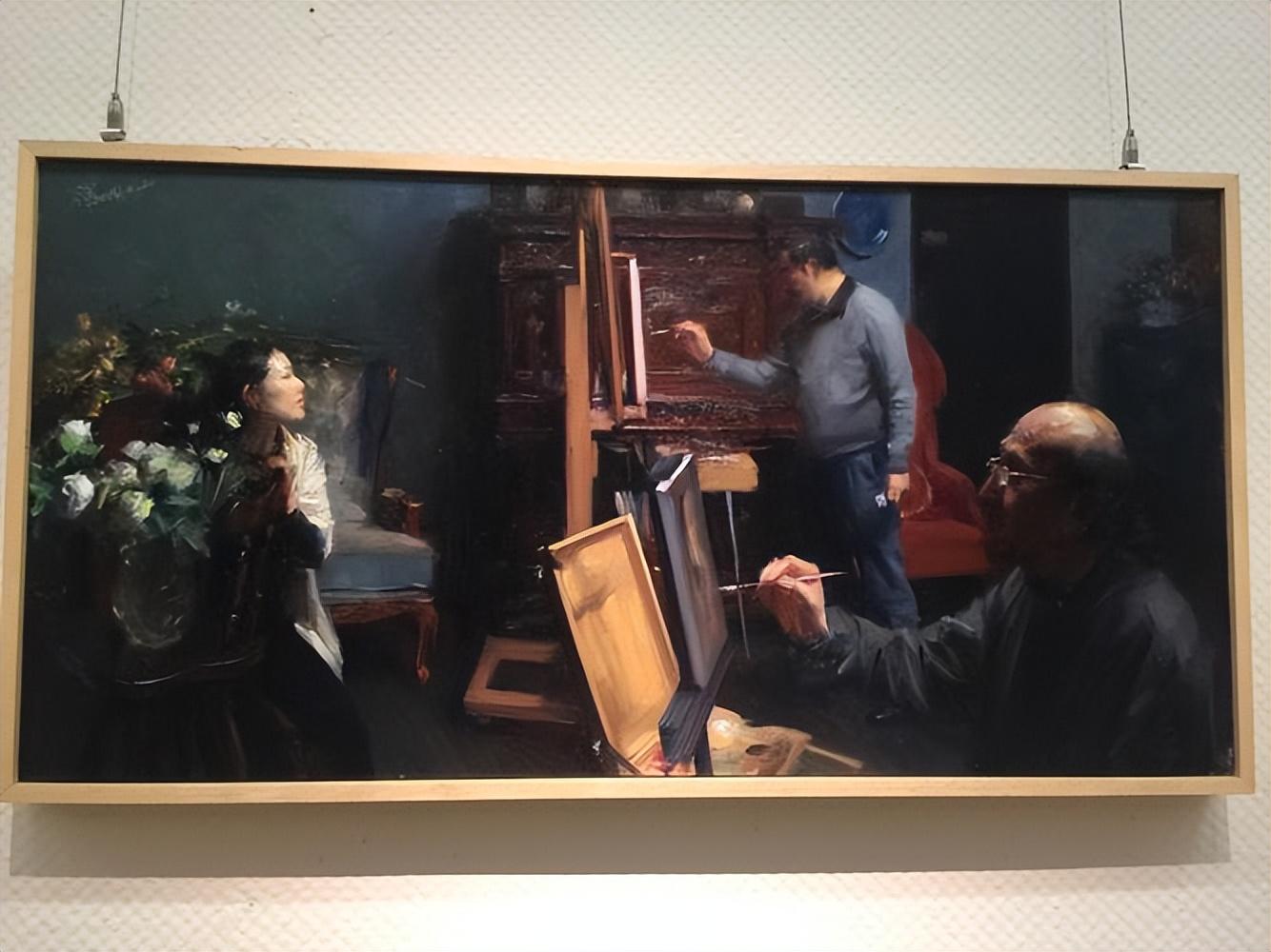 回顾冷军画出逼真肖像画卖7015万网友质疑仅是一张照片